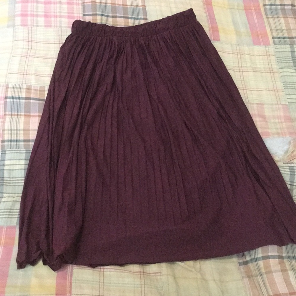 Xhilaration for Target Burgundy Skirt Size L